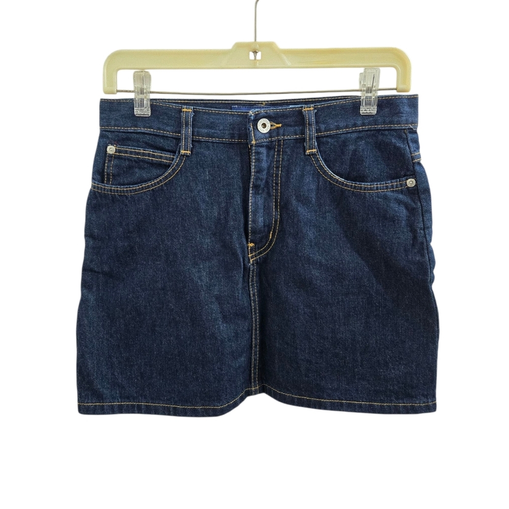 Stone Denim Y2K Vintage Jean Mini Skirt Waist 28